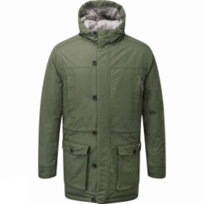 Craghoppers Mens Finch Jacket Parka Green Craghoppers Mens Finch Jacket Parka Green